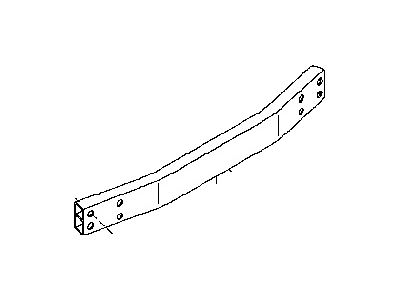 Nissan 85032-1EA0A Reinforce-Inner Rear Bumper Center