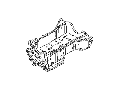 Nissan 11110-8Y00B Pan Assy Oil