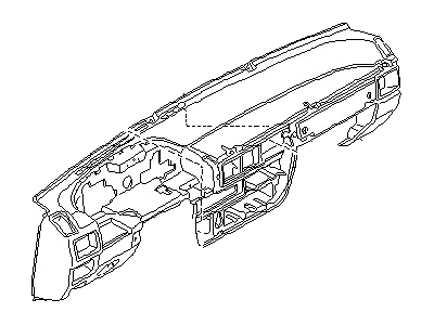 Nissan 68100-02A70 Panel Instrument