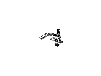 Nissan 65400-3NA0A Hinge Assembly - Hood, RH