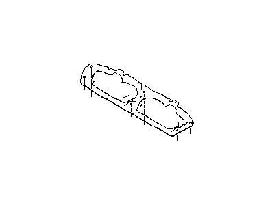 Nissan 65840-3NA0A INSULATOR Hood