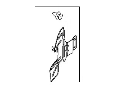 Nissan 62810-ZT50A Guide-Air, Front RH