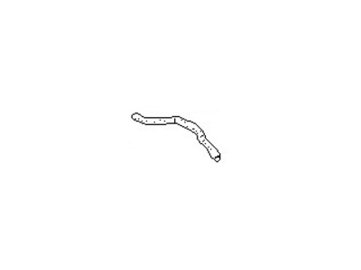 1989 Nissan Pulsar NX Radiator Hose - 21501-58A00