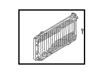 Nissan 21410-58A00 Radiator Assy