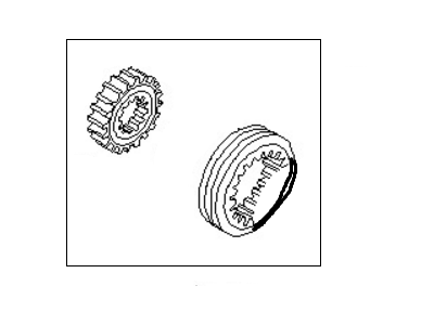 Nissan 32610-M8011 Sleeve & Hub Set-Coupling 3RD & 4TH