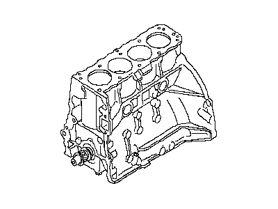 Nissan 10103-ZX0H0 Engine-Short