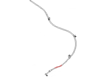 Nissan Xterra Parking Brake Cable - 36531-EA01A