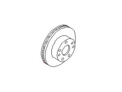 Nissan Maxima Brake Disc - 40206-2L903