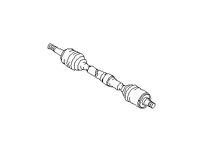 1997 Nissan Sentra Axle Shaft - 39100-0M610