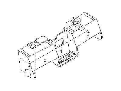 Nissan 96252-CD500 Bracket Licence Lamp