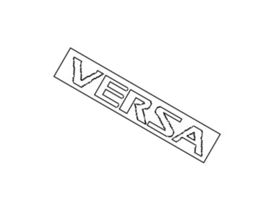 Nissan 90892-3BA0A Rear Emblem