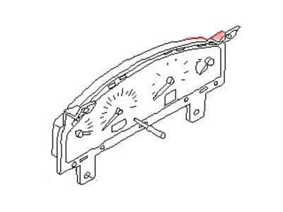 Nissan 24820-5W520 Speedometer Assembly