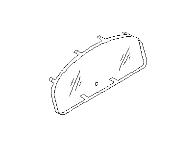 Nissan 24813-4W960 Cover-Front,Combination Meter