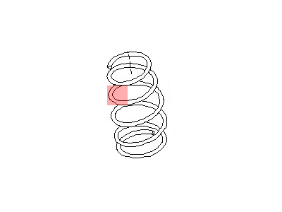 Nissan 54010-5Z010 Spring-Front