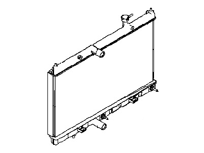 Nissan Radiator - 21460-4BA1B