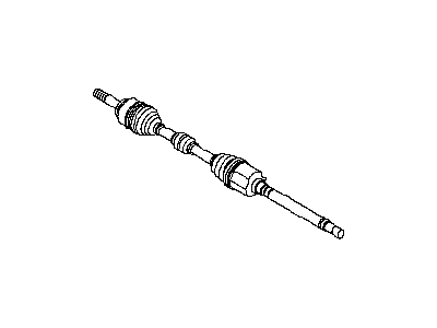 Nissan 39100-JM10A Shaft Assy-Front Drive,RH