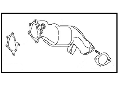 Nissan B08B2-JF00A Three Way Catalytic Converter