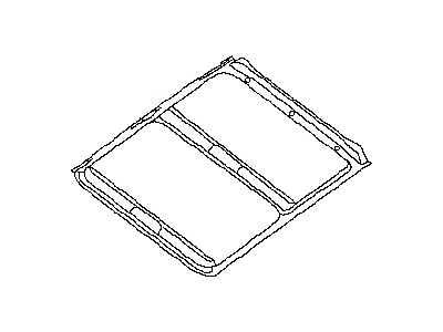 Nissan 91250-5ZT0A Shade Assy-Sunroof