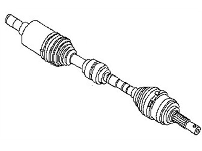 2009 Nissan Sentra Axle Shaft - 39101-ET200