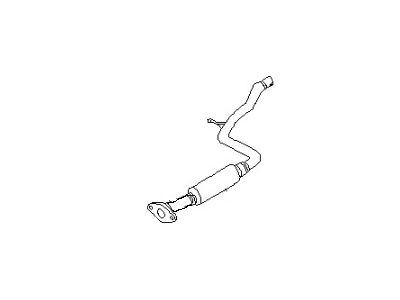 1990 Nissan Pulsar NX Exhaust Pipe - 20030-01Y00