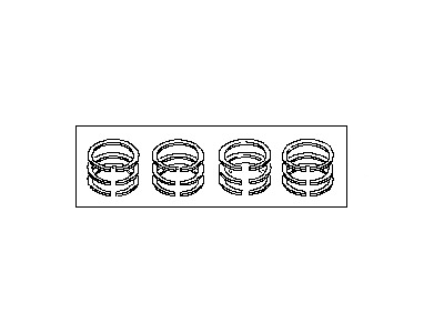 Nissan 12033-3KY0A Ring Set Piston