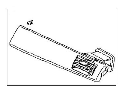 Nissan 68760-EL01A Ventilator Assy-Side