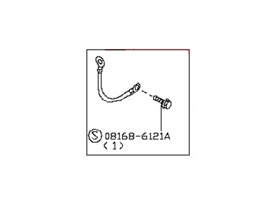 Nissan 28360-9HS0A Cable-Earth Bonding