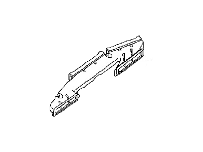 Nissan 27860-13E00 Duct Vent Center