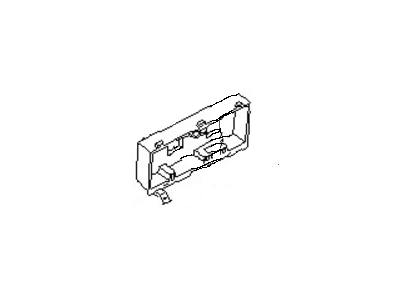 Nissan 24811-06F00 Combination Meter Housing Lower