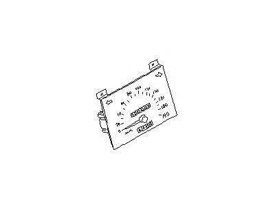 1984 Nissan Stanza Instrument Cluster - 24850-D2814