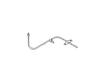 2001 Nissan Quest Parking Brake Cable - 36402-7B110