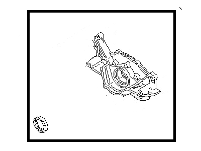 1987 Nissan 300ZX Oil Pump - 15010-07P02
