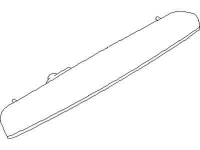 Nissan 26590-CA000 Lamp Assembly-Stop,High Mounting