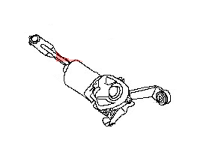 Nissan 28810-3SG0A Motor Assy-Windshield Wiper