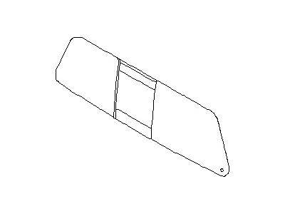 Nissan 79700-8Z410 Glass - Back Window