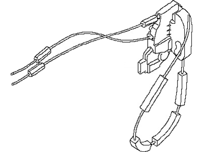 Nissan 80500-ZS32A Front Right (Passenger-Side) Door Lock Actuator