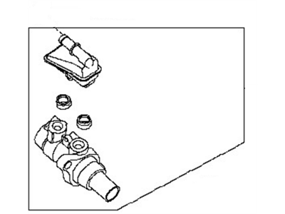 2019 Nissan Murano Brake Master Cylinder - 46010-5AA0A