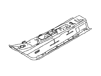 2008 Nissan Versa Floor Pan - 74310-EL030