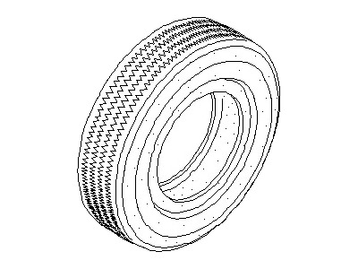 Nissan 40312-CF21A Tire (DLR Order From Tire Dist)