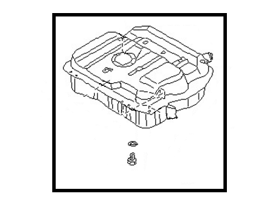 1989 Nissan Axxess Fuel Tank - 17202-30R00