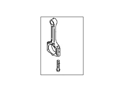 Nissan 12100-1HC0A Rod Complete-Connecting