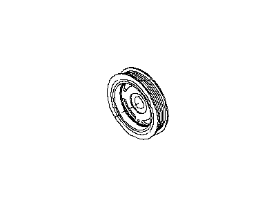 Nissan 12303-ED001 Pulley-Crankshaft