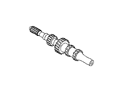 Nissan 32201-JA60A Gear In Shaft