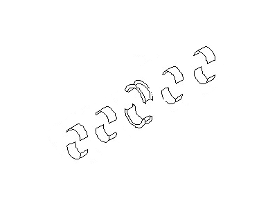 Nissan 12207-01M00 Main Bearing Std