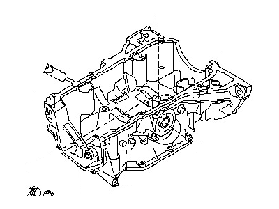 Nissan Cube Oil Pan - 11110-ED80A