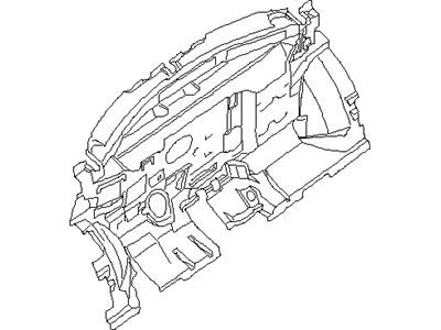 Nissan 67900-CK000 Insulator-Dash Lower