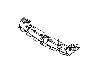 Nissan 62067-1EA0A Finisher Assy-Front Bumper,Center