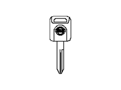 Nissan H0561-4BA1B Key - Blank, Master