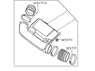 Nissan 16576-EZ30C