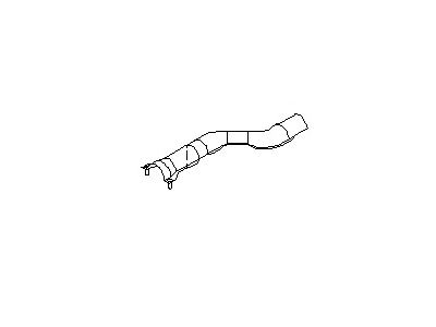 1994 Nissan Pathfinder Exhaust Heat Shield - 20526-32G10